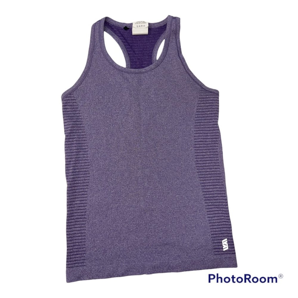 Women's Second Skin Tank Sz S Purple